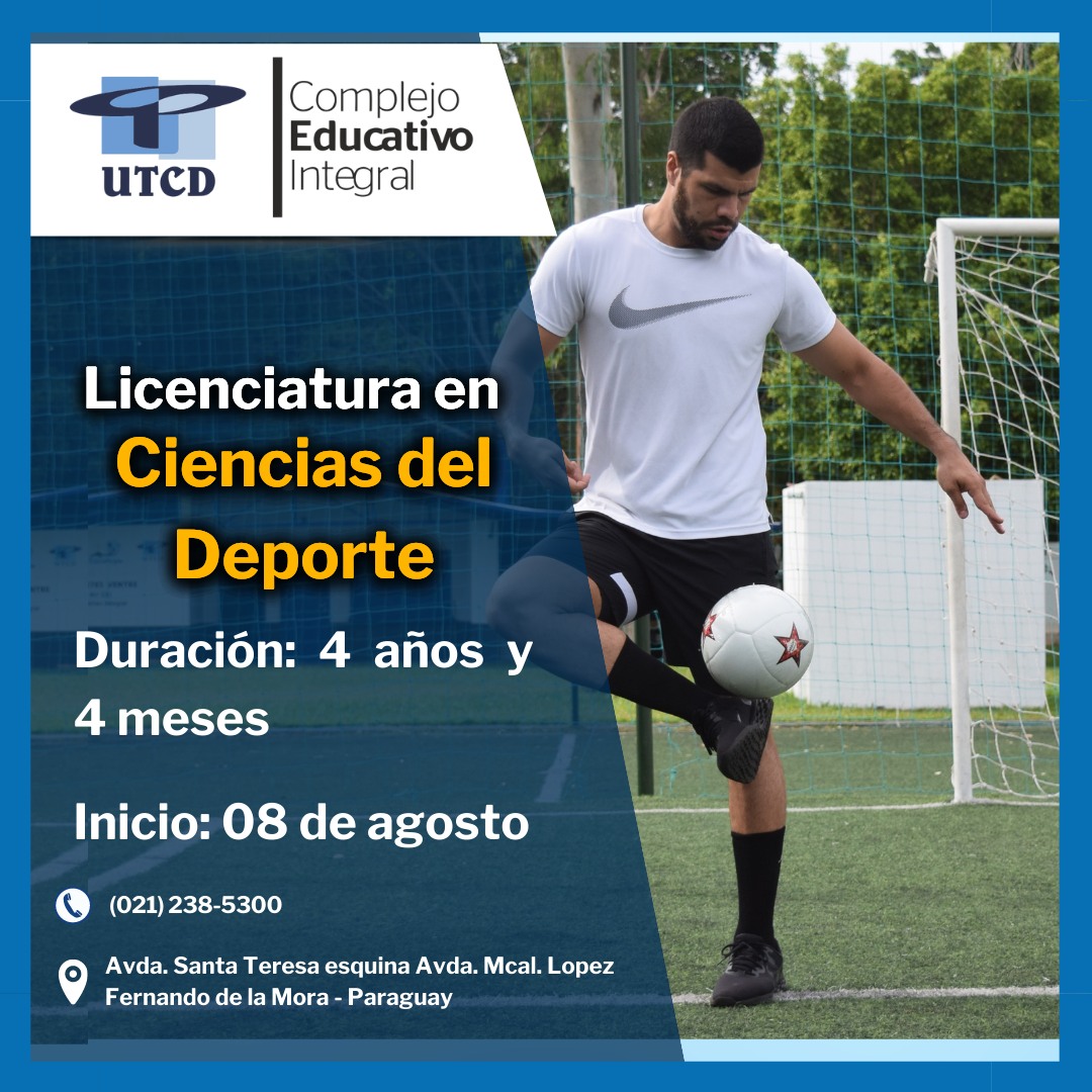 UTCD (OFICIAL) - 🎓 Estudia la carrera de CIENCIAS DEL...