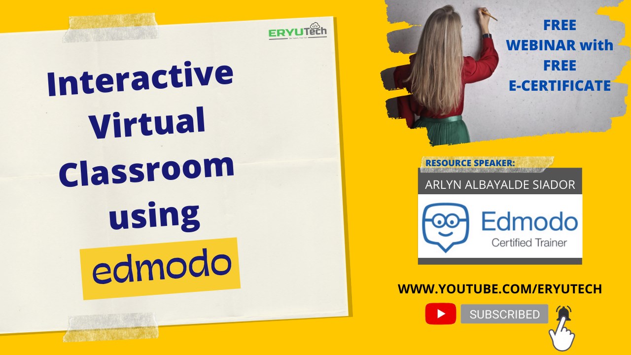 Interactive Virtual Classroom using Edmodo (FREE Webinar)