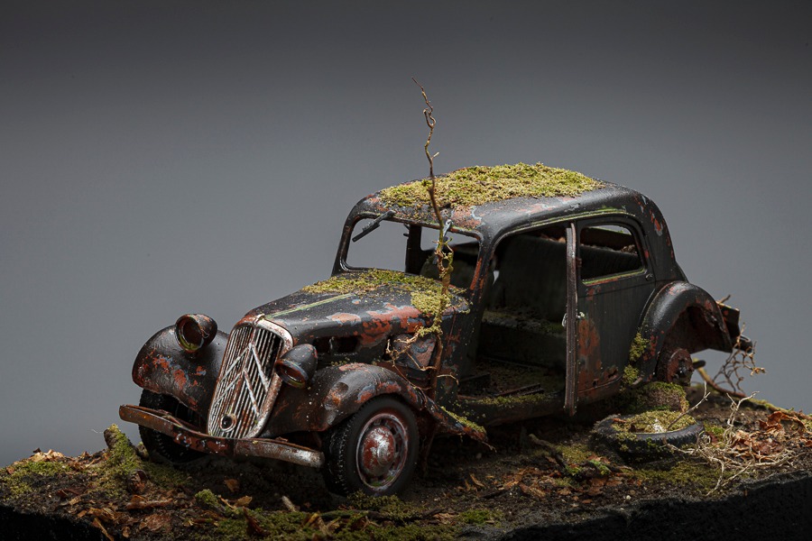 1/48e Tamiya Focke-Wulf Fw190D-9 JV44 + Citroen Traction 11Cv Car - Les échelles - Boutique Maquette