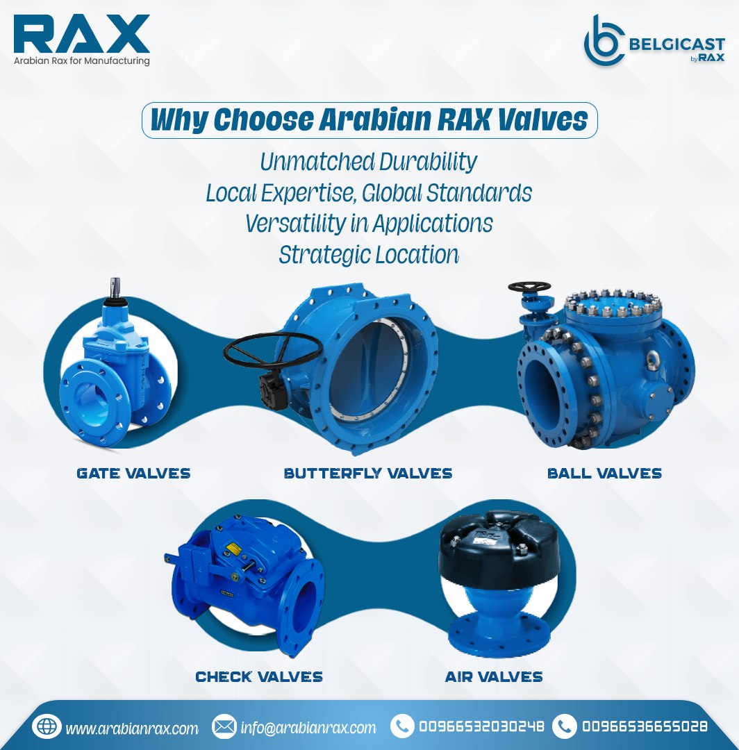 Arabian - 💡 Why Choose Arabian RAX Valves? Unmatched Durability Our ...