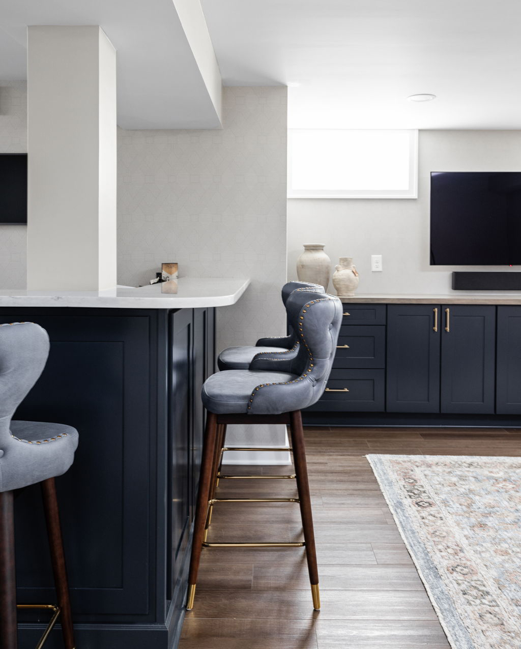 Stylish storage A... - Worthington Design & Remodeling