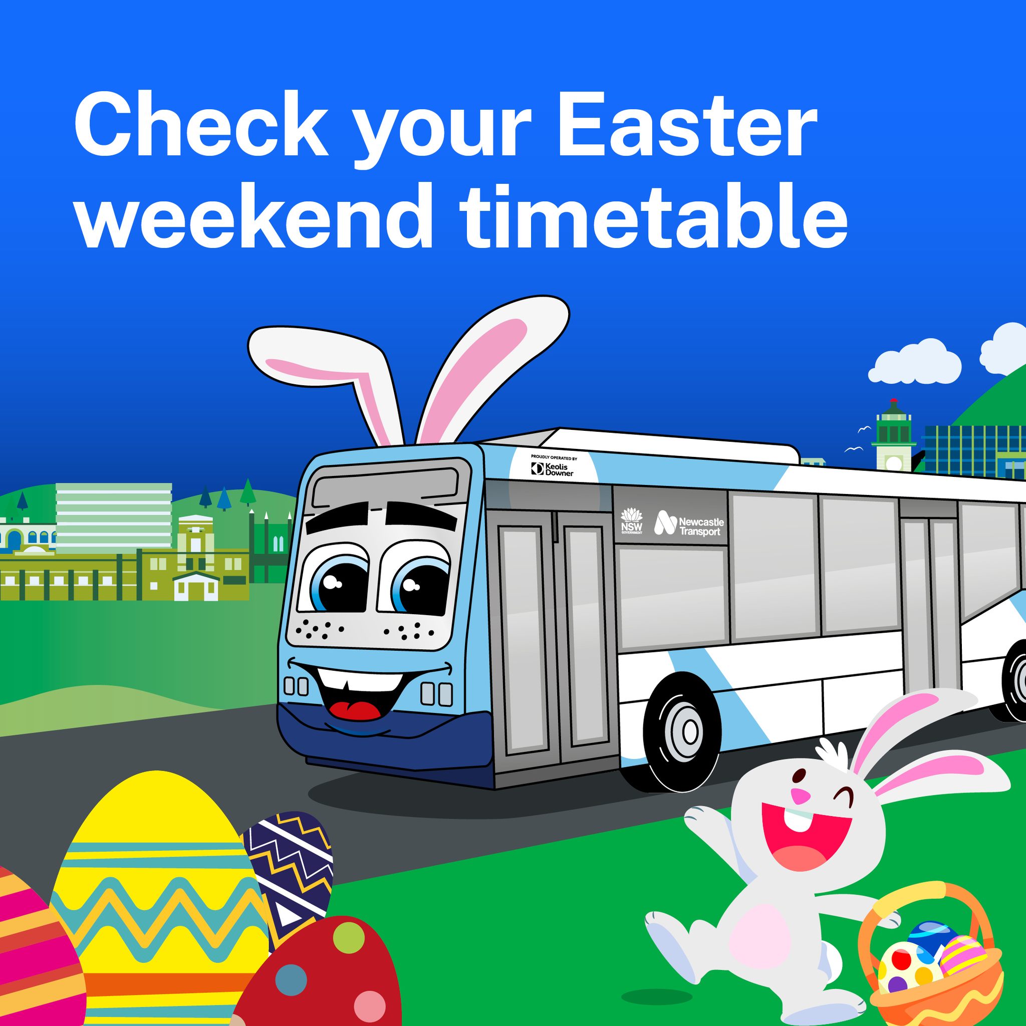 Newcastle - 🐰 The Easter long weekend is just a hop away and it's the ...