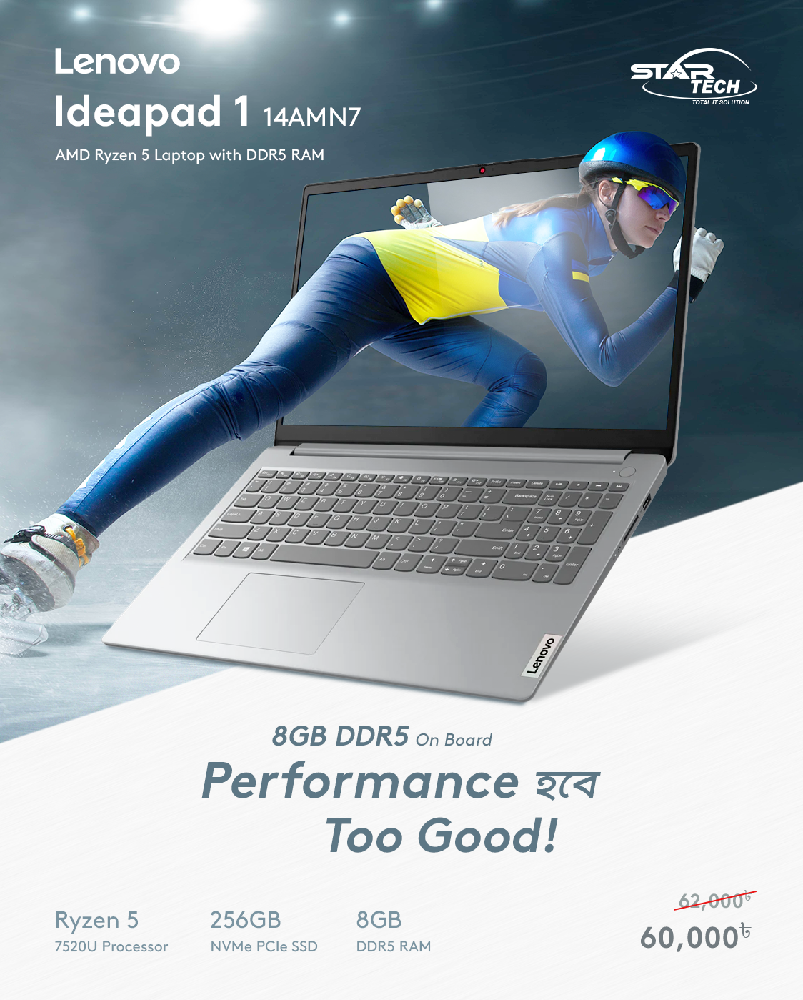 Lenovo IdeaPad 5 2-in-1 14AKP10 — Smart AI Power, Flexible Design 