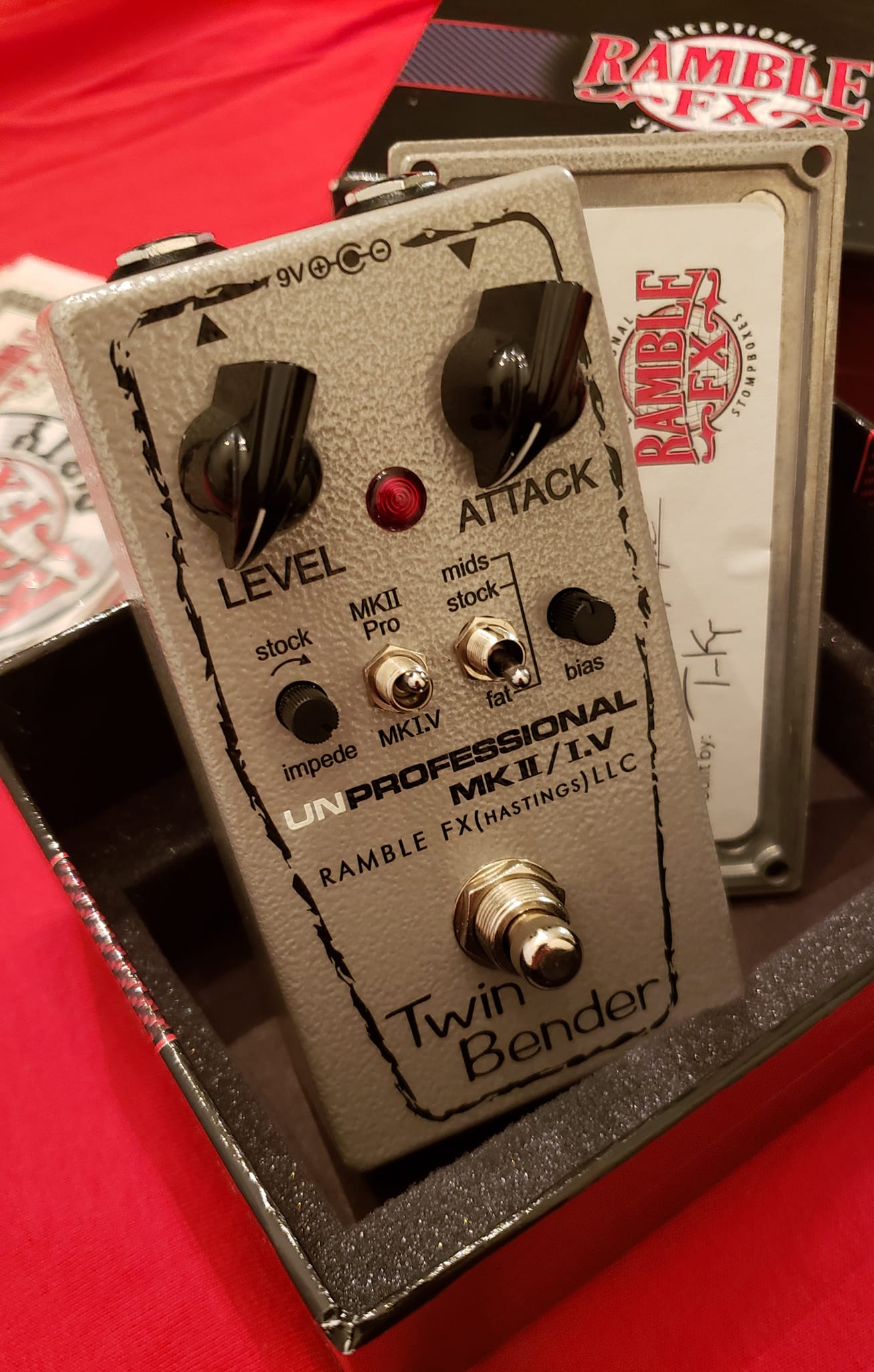 Ramble FX Twin Bender fuzz pedal review
