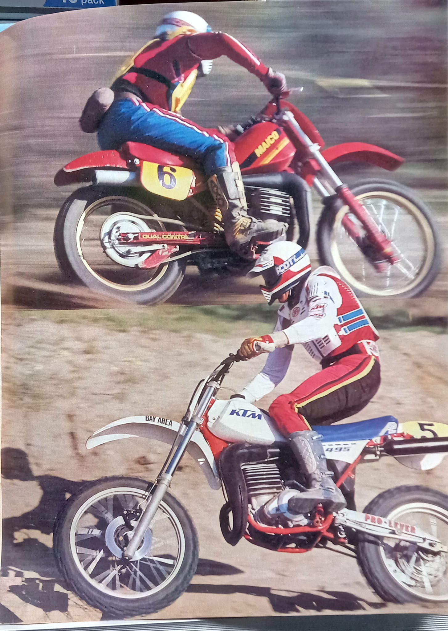 Pick your Monster for 1983. KTM 495 MXC versus Maico 490.