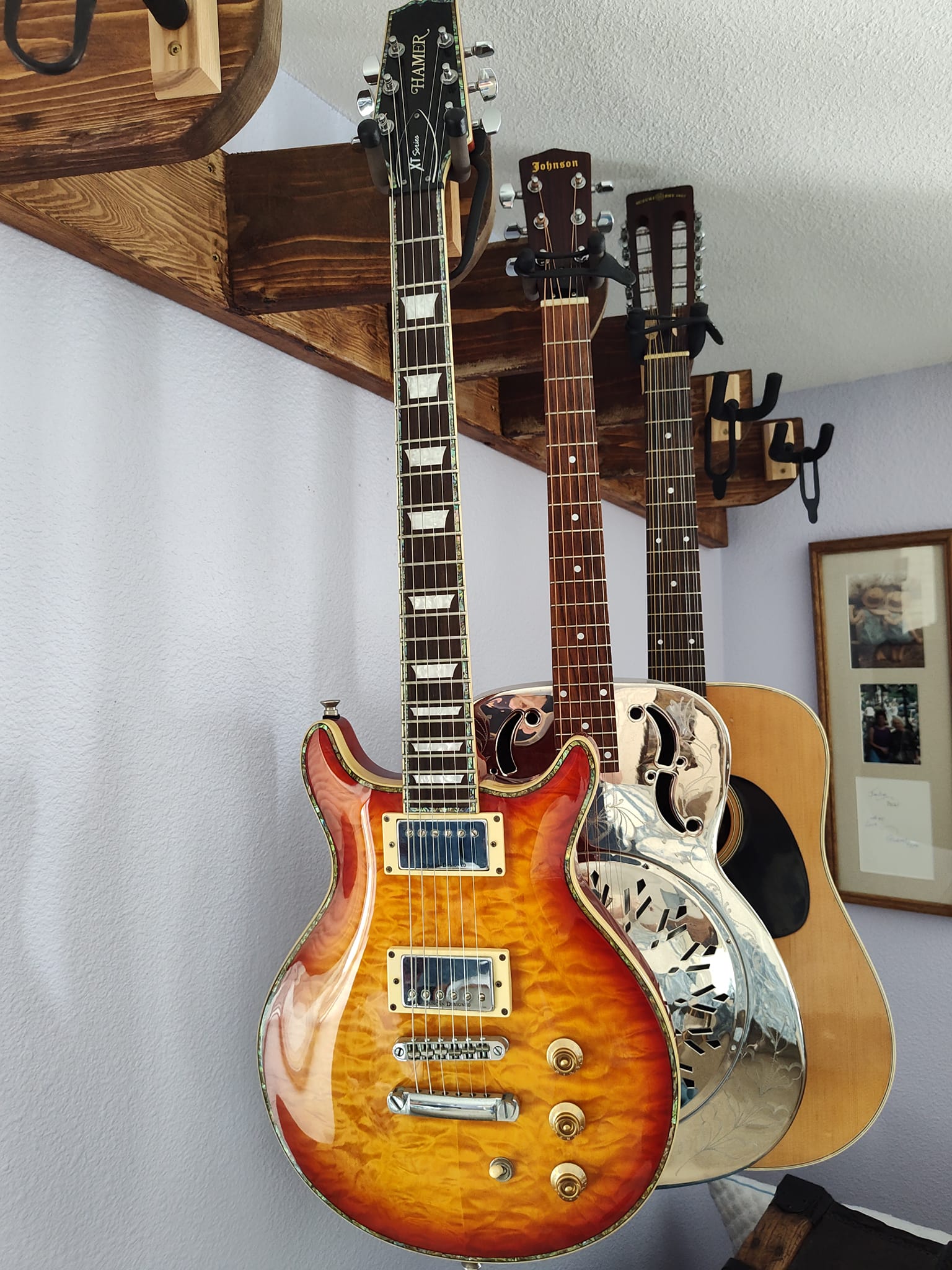 What upgrades can improve the sound of a budget Hamer guitar?