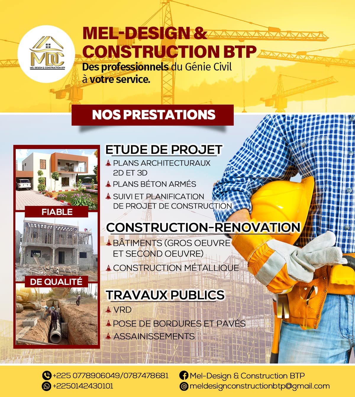 Mel-Design & Construction BTP | Abidjan Abidjan
