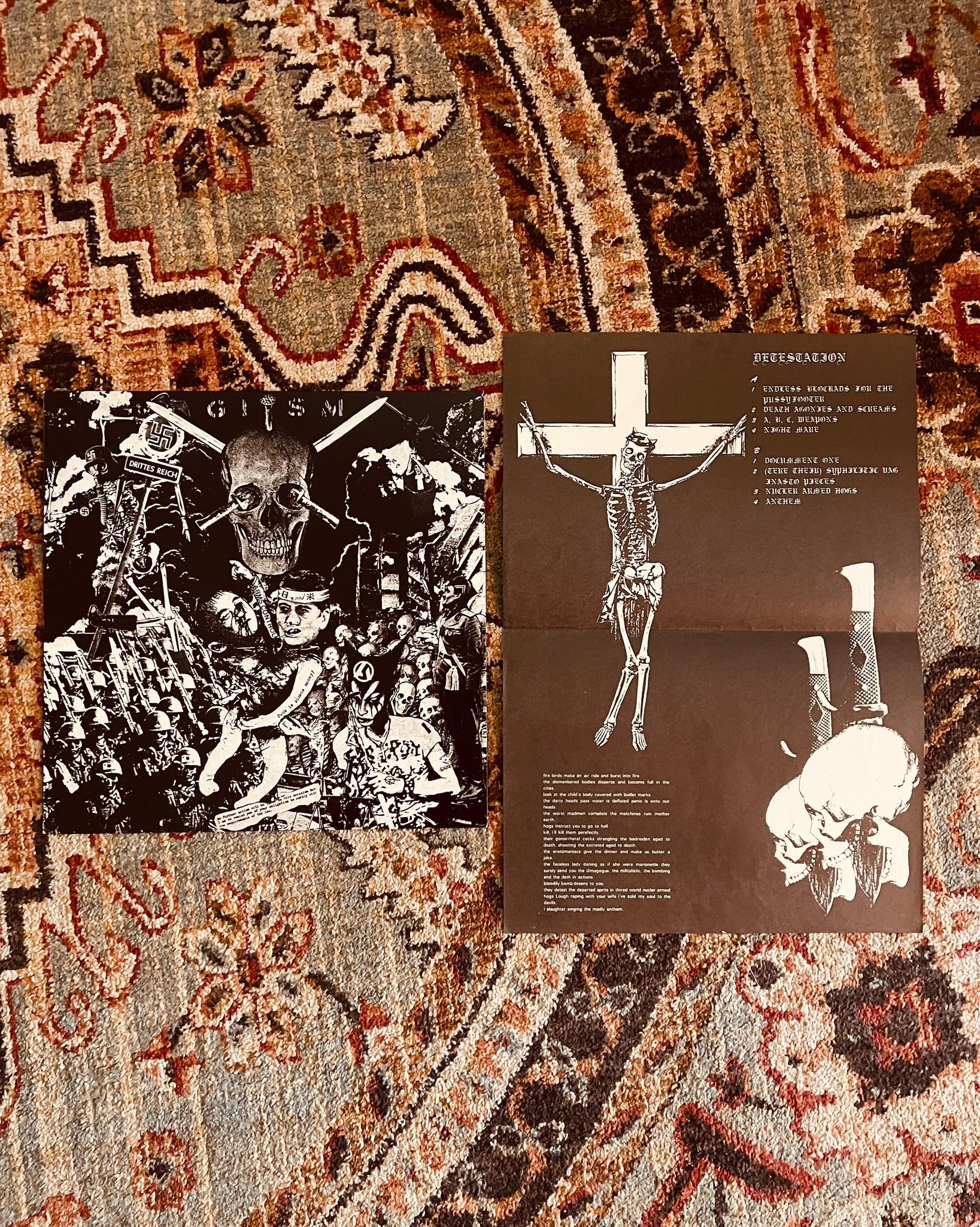 Gism's music sounds like metallic punk at slower speed