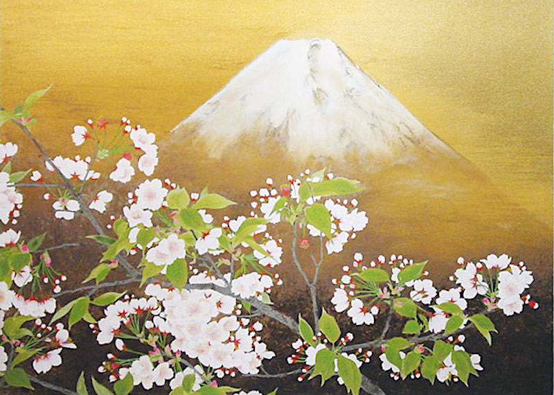 Satte' (幸手) by Uchida Masayasu (内田正泰, 1922-2019), a Japanese