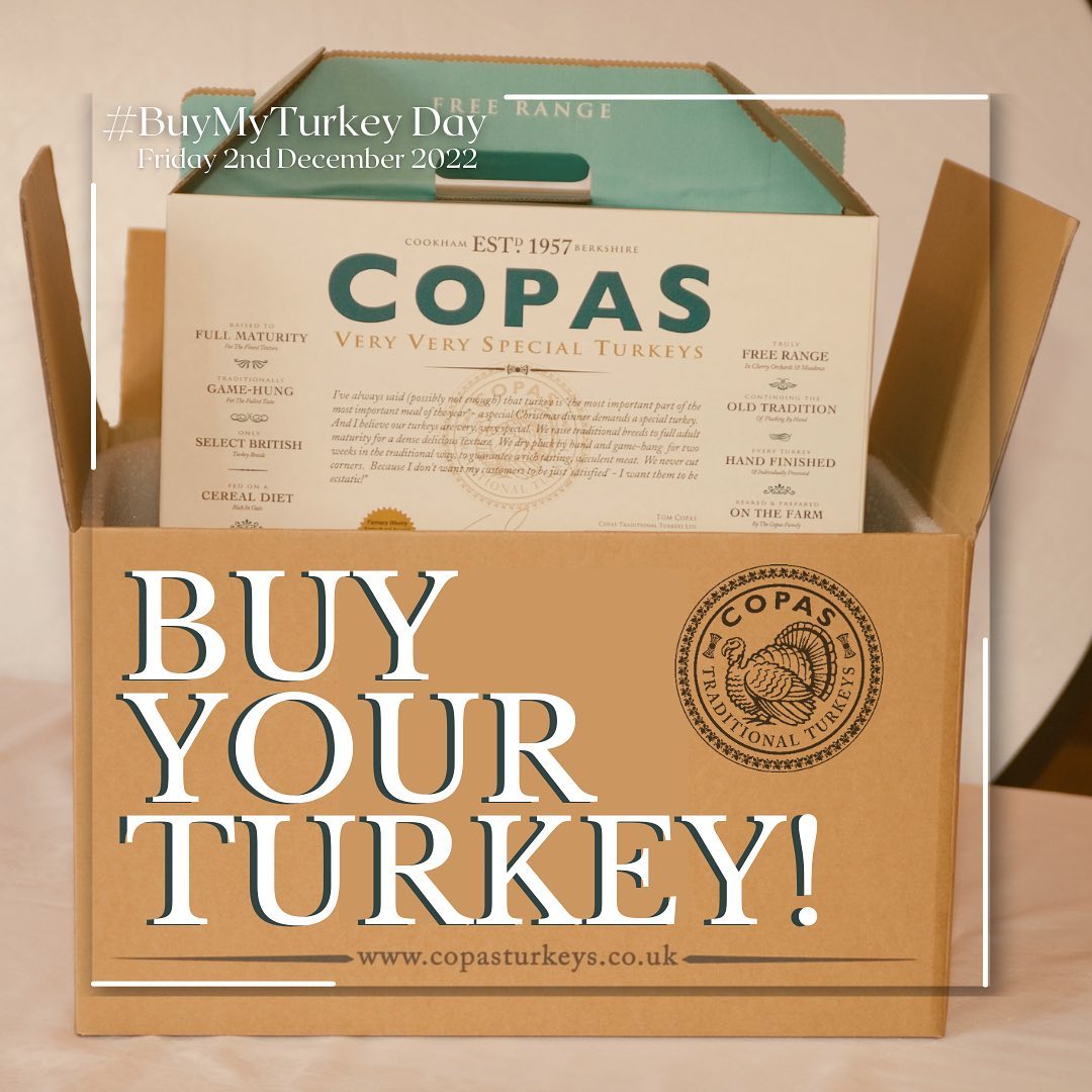 Copas Farm Shop - Today is #BuyMyTurkey Day! 🦃🎄 The NFUs campaign ...