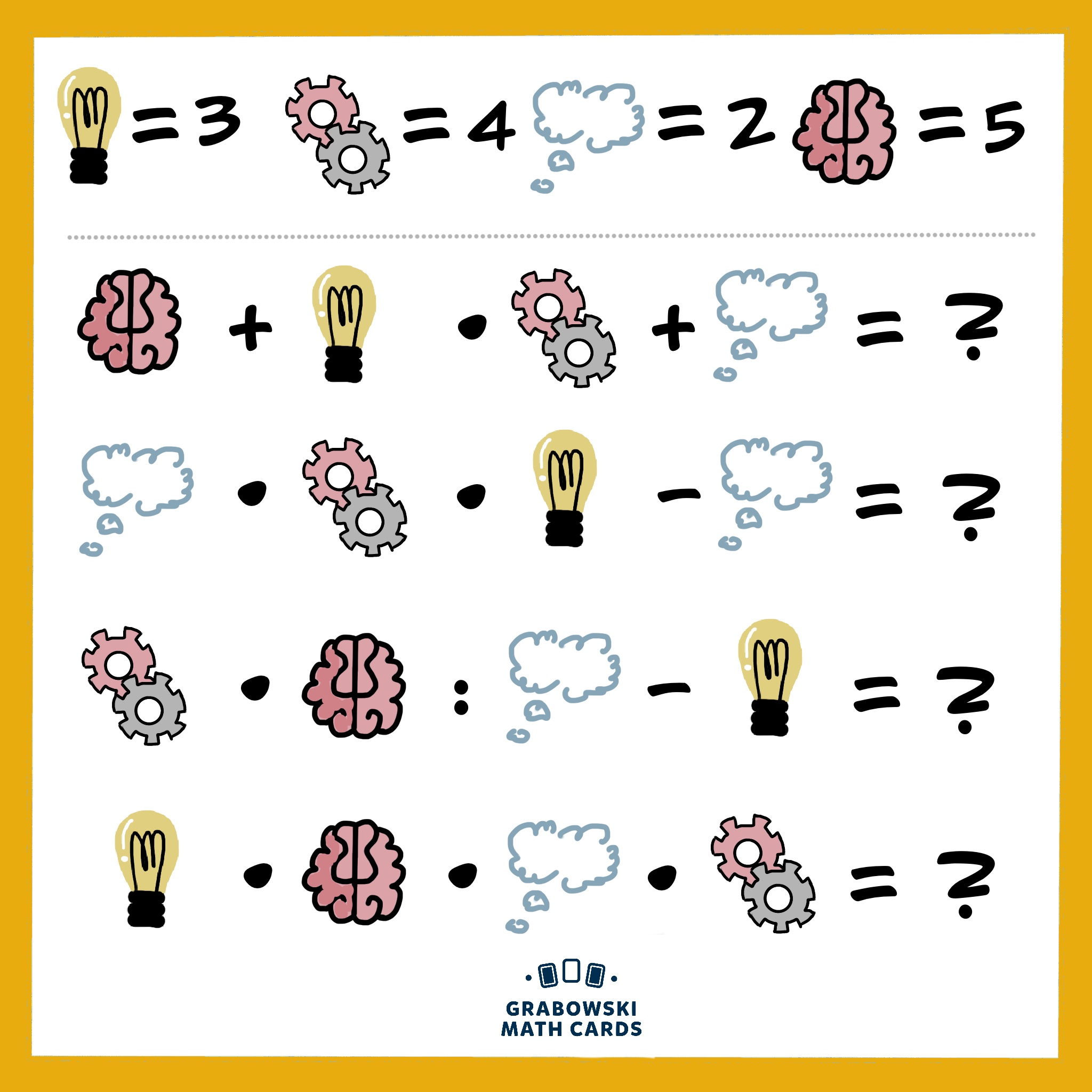 Grabowski Math Cards | Poznan