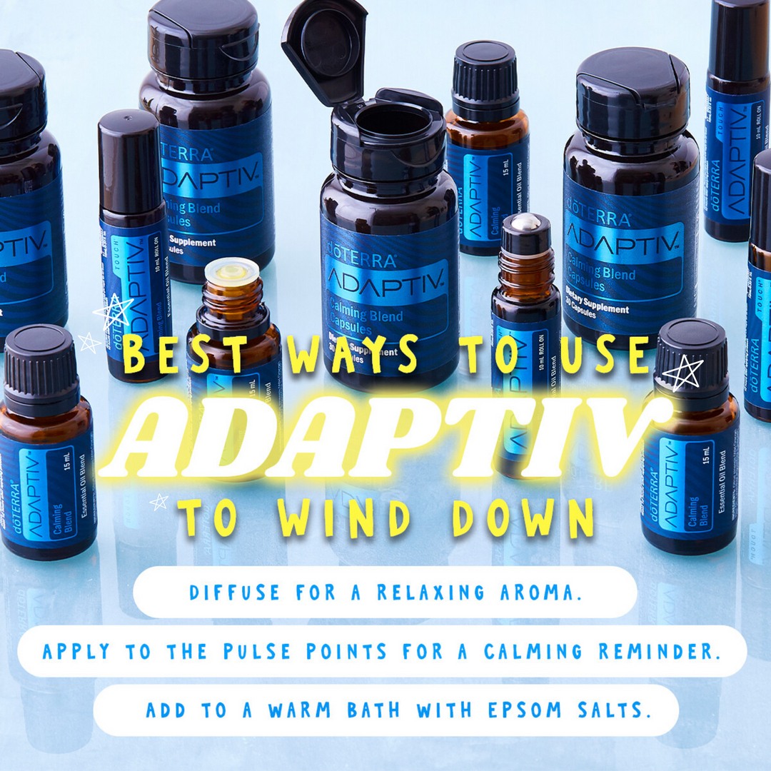 Oils - 🌙 **Wind Down with Adaptiv** 🌙 Bedtime routines are **non ...
