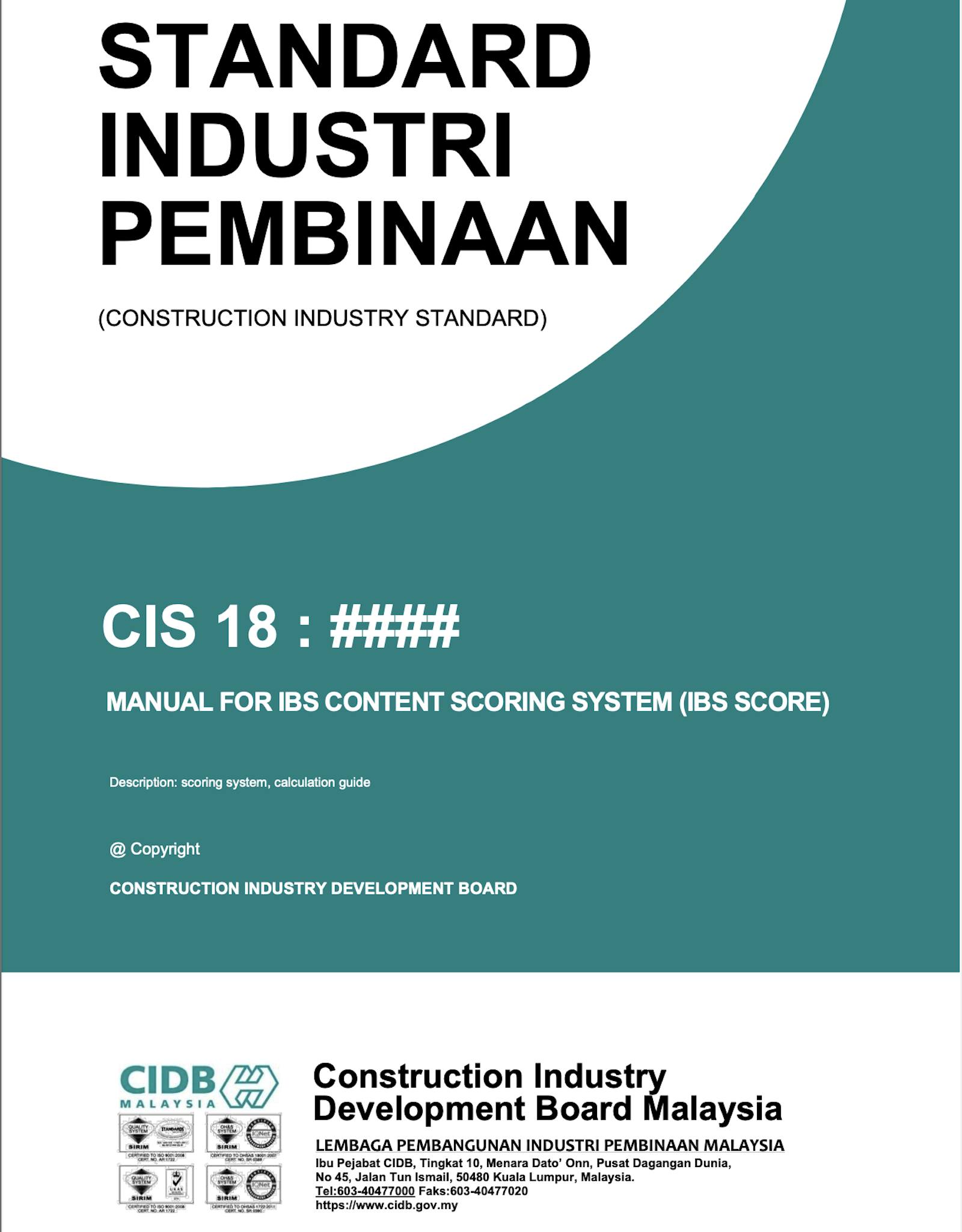 CIDB Malaysia - PEMAKLUMAN MENGENAI ULASAN UMUM BAGI DERAF... | Facebook