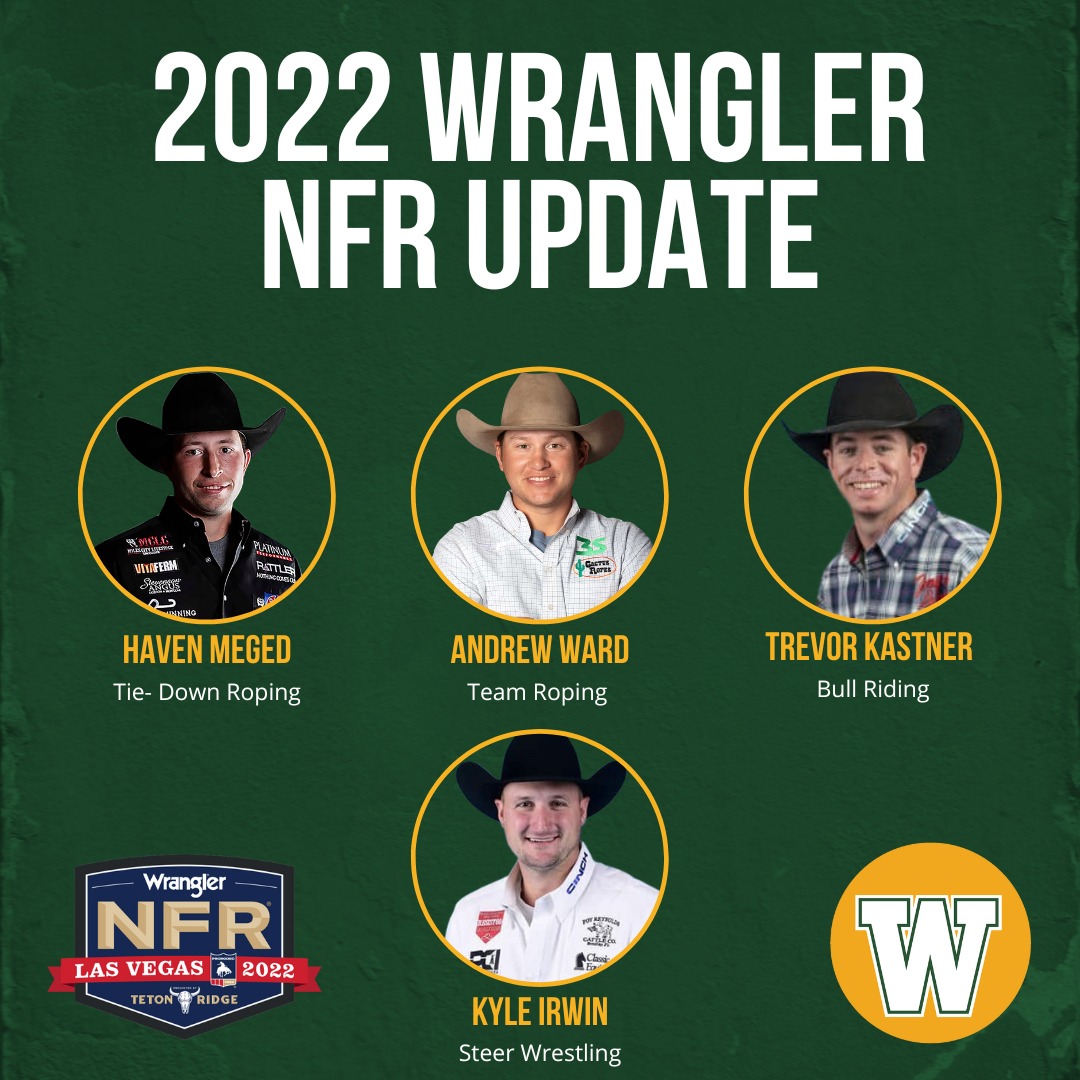 Western - 4 rounds are completed at the 2022 Wrangler National Finals ...