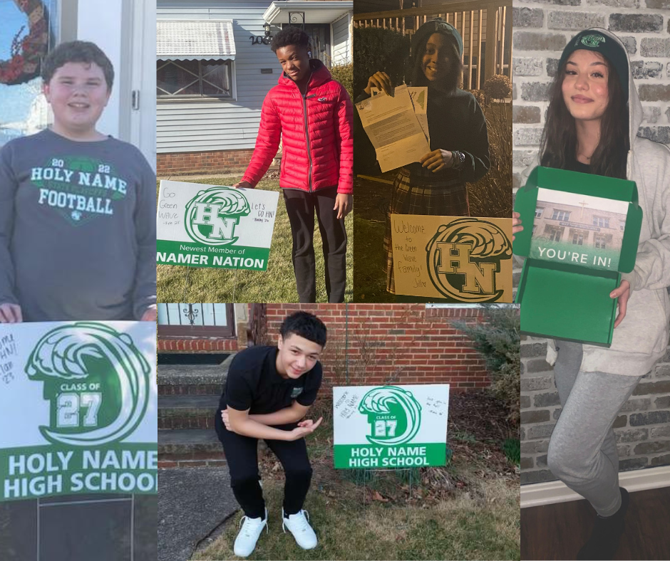Our Class of 2027 continues to... - Holy Name High School