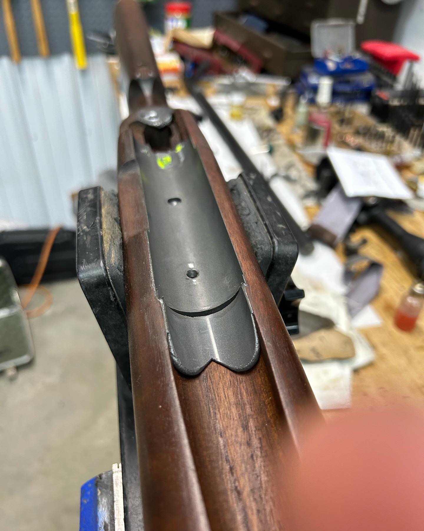 Bedding a Remington 40x .22lr... - X-Ring Custom Gunsmithing