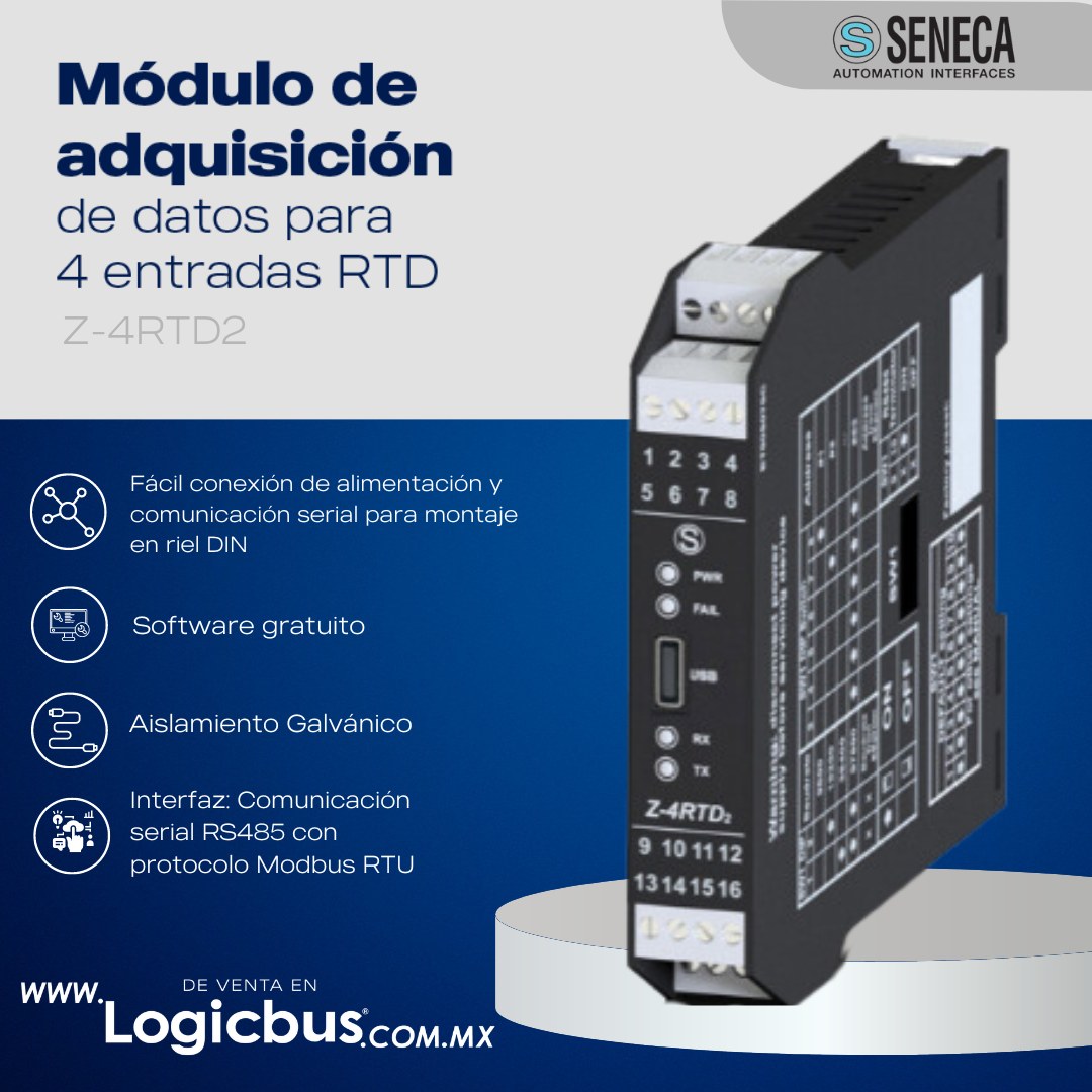 Logicbus - ¡Conoce el Módulo de adquisición de datos para... | Facebook