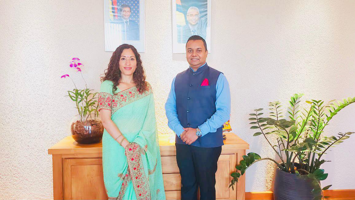 High Commissioner called on Hon. Deepak Balgobin , Minister of ...