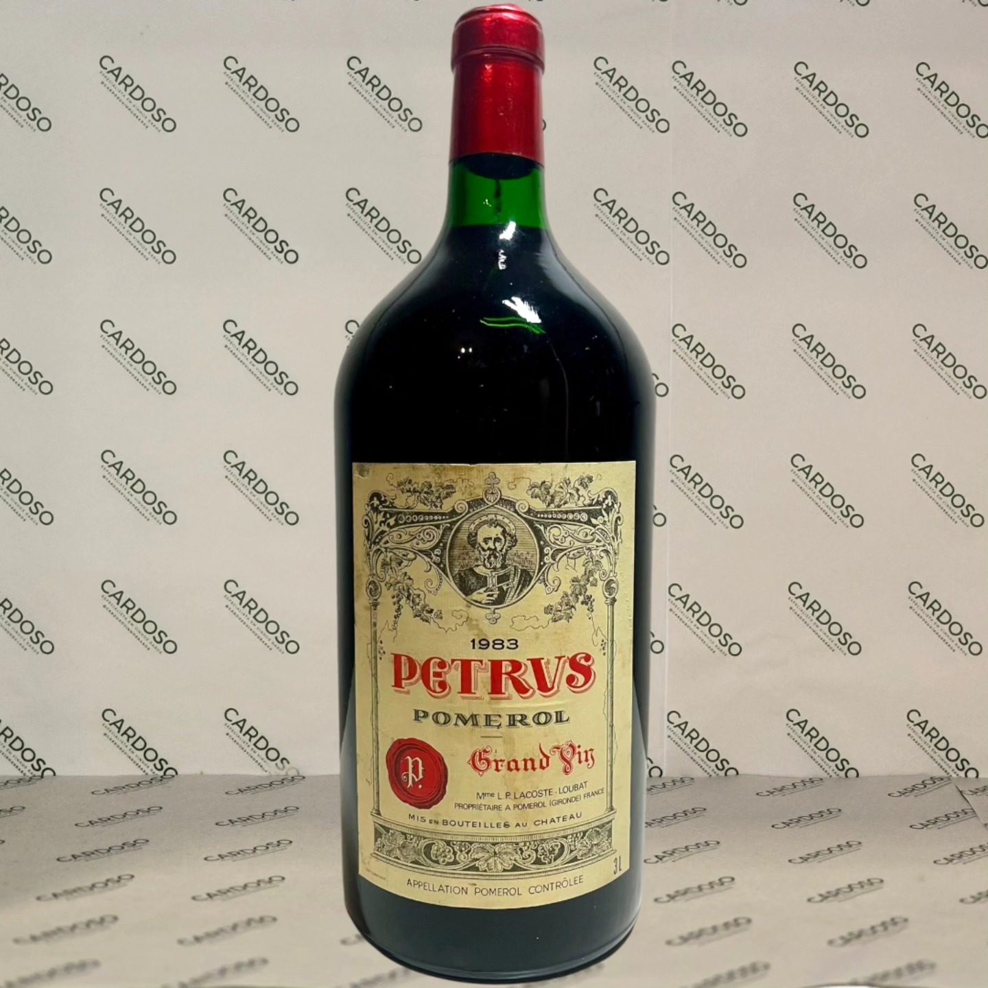 🍷Petrus 1983 Double Magnum 3L 📍Pomerol, Bordeaux 🇫🇷 🏰 Chateau