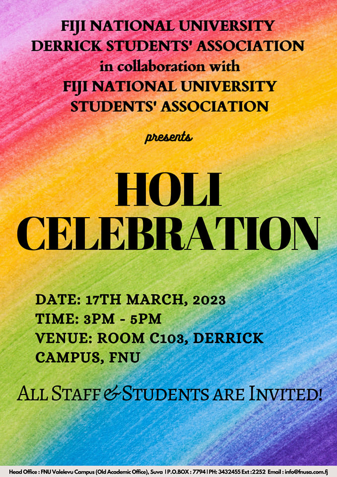 FNU Students' Association • FNUSA - Fiji National University Derrick ...