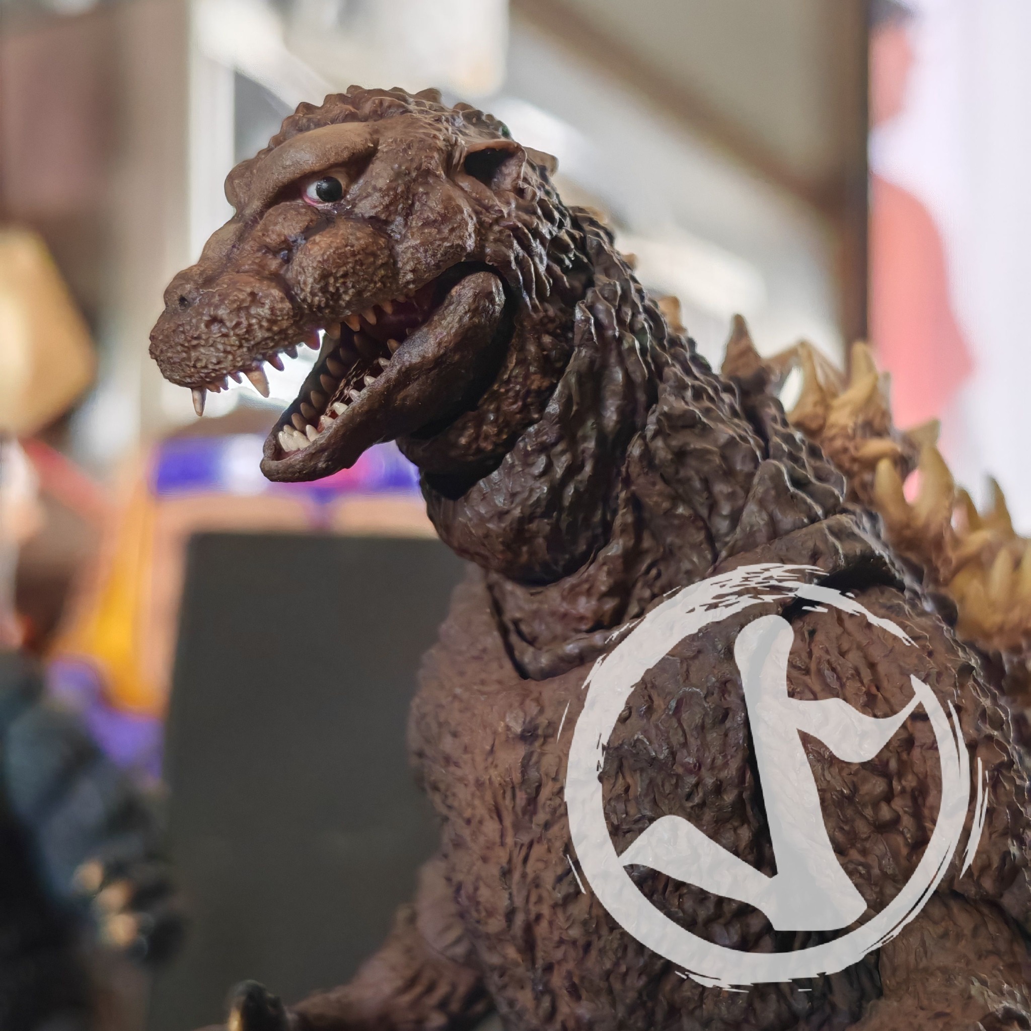 Custom Godzilla 1954 head sculpt for S.H.Monsterarts body