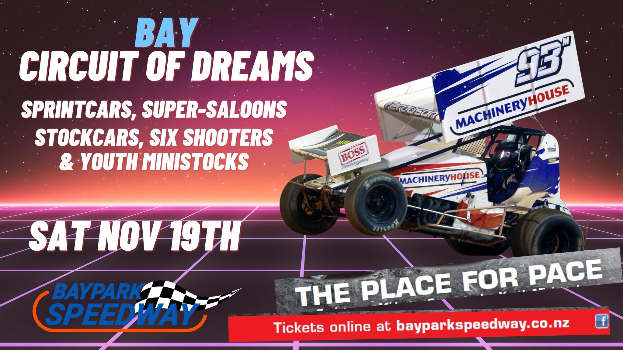 Baypark Speedway - ⭐️Hey Race Fans, 🔵Next up: BAY CIRCUIT OF DREAMS 🟠 ...
