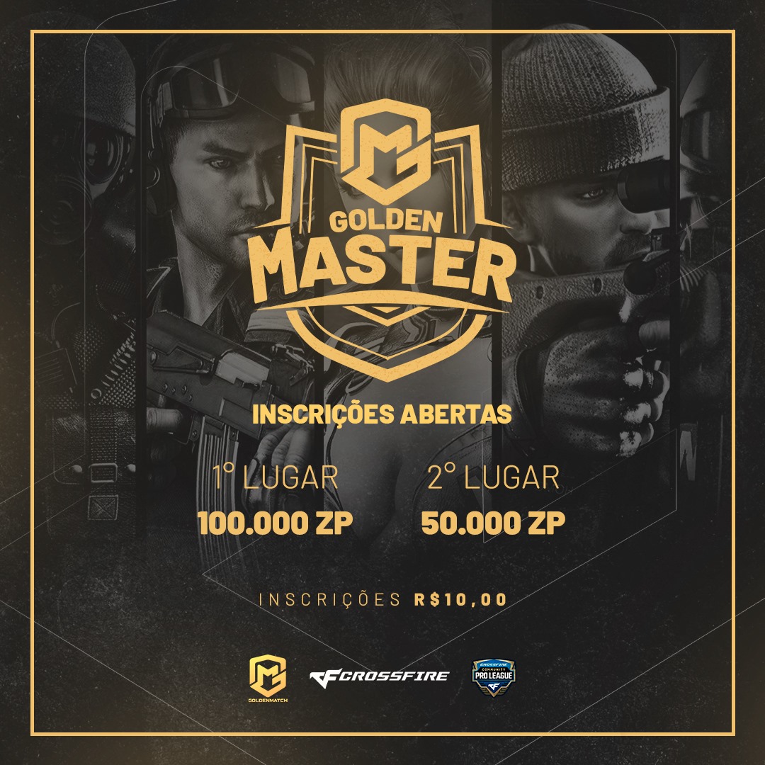 Golden Match - Estão abertas as inscrições para a Golden Master #42 de ...