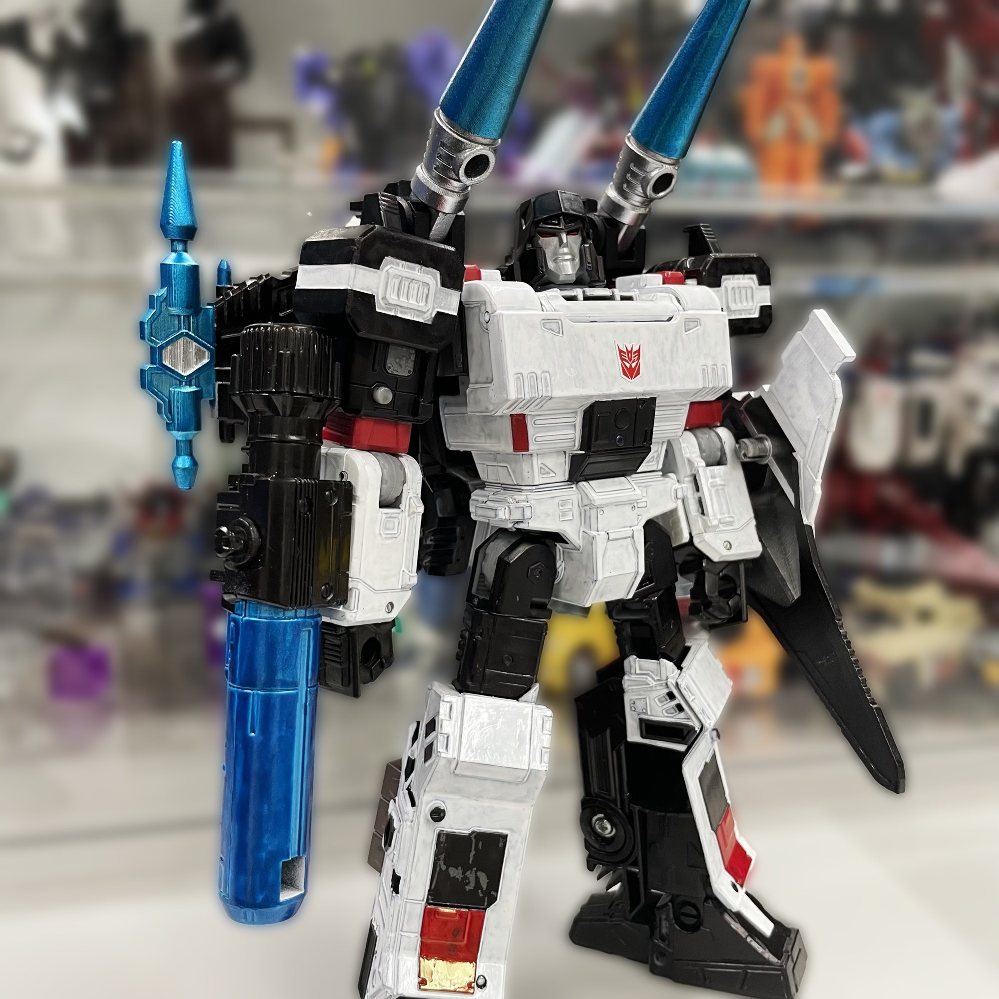 Custom repaint of LS06 Tank Mega Commander Megatron