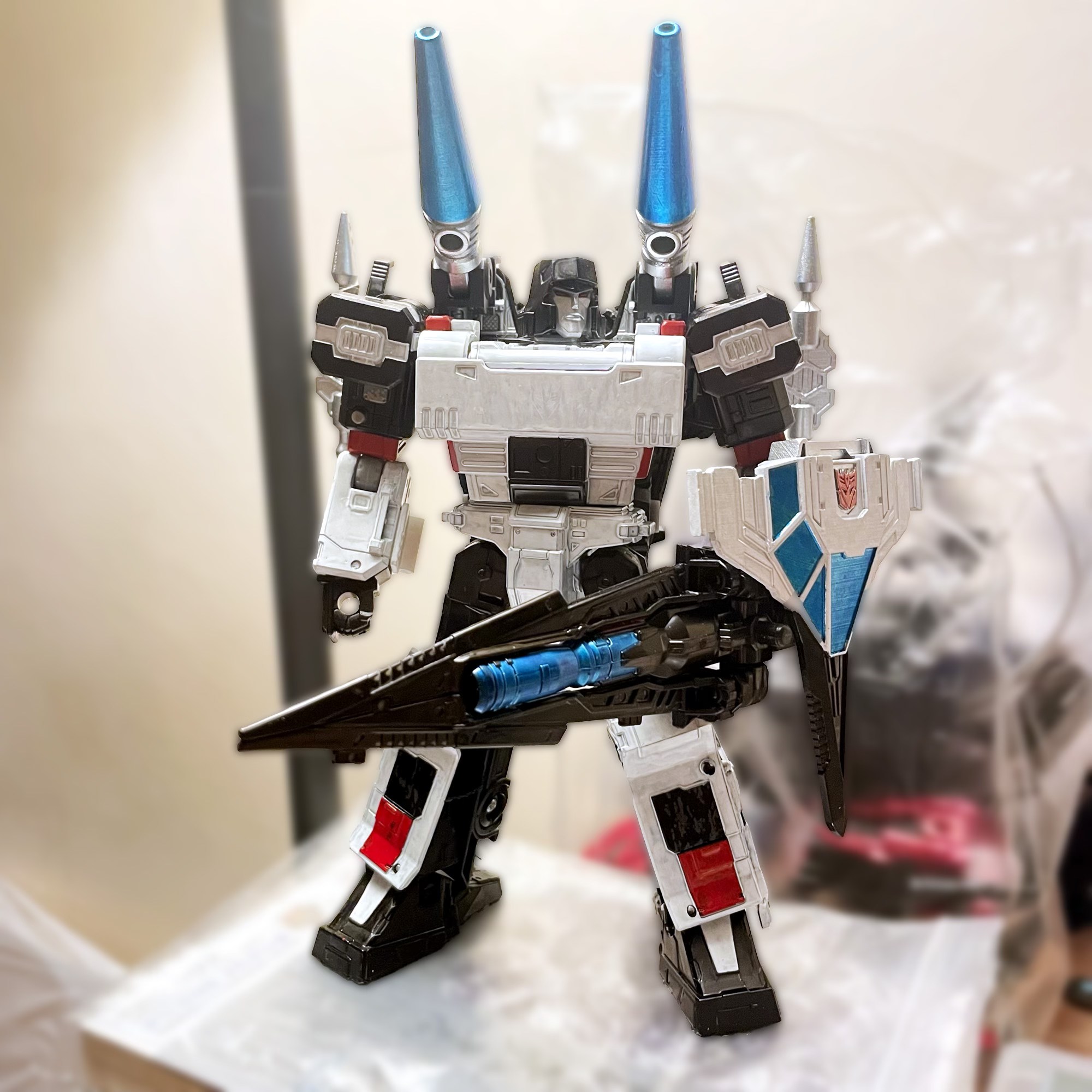 Custom repaint of LS06 Tank Mega Commander Megatron
