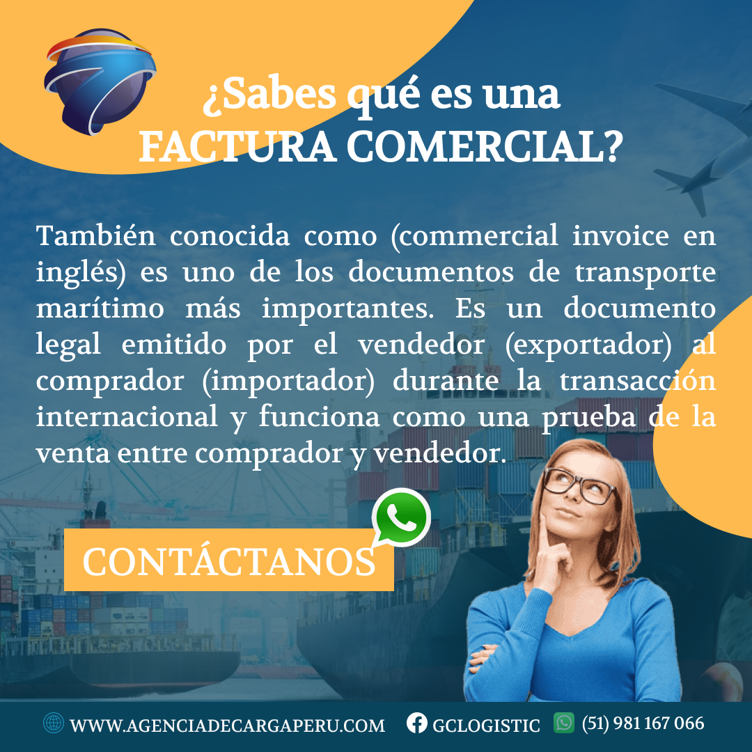 Agencia - ¿Sabes qué es una factura comercial? También conocida como ...
