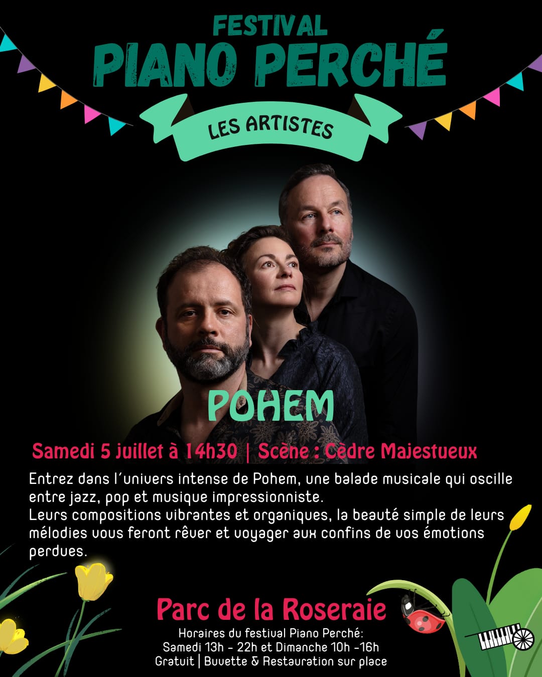 Piano brouette - 🎶 Les artistes de Piano Perché : POHEM... | Facebook