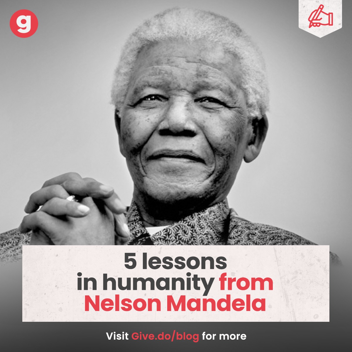 Give - Mandela Day is celebrated each year on July 18th, the birthday ...