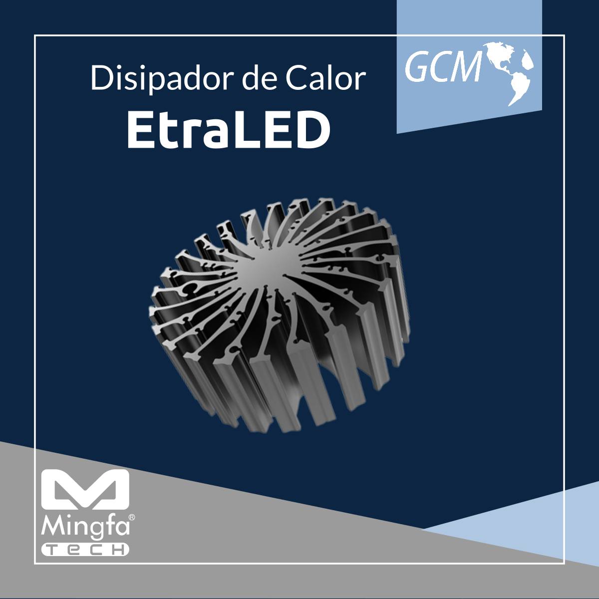 GCM Comercial - Disipador de Calor EtraLED de Pin fin heat... | Facebook