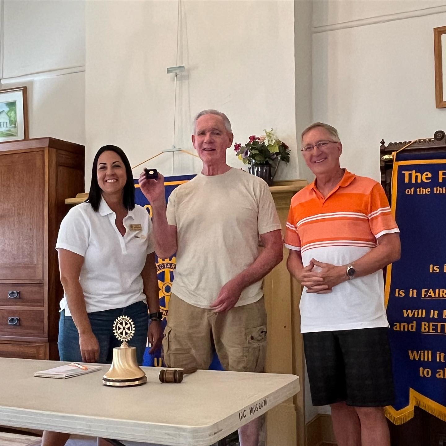 Our new president was... - Washington City Utah Rotary Club
