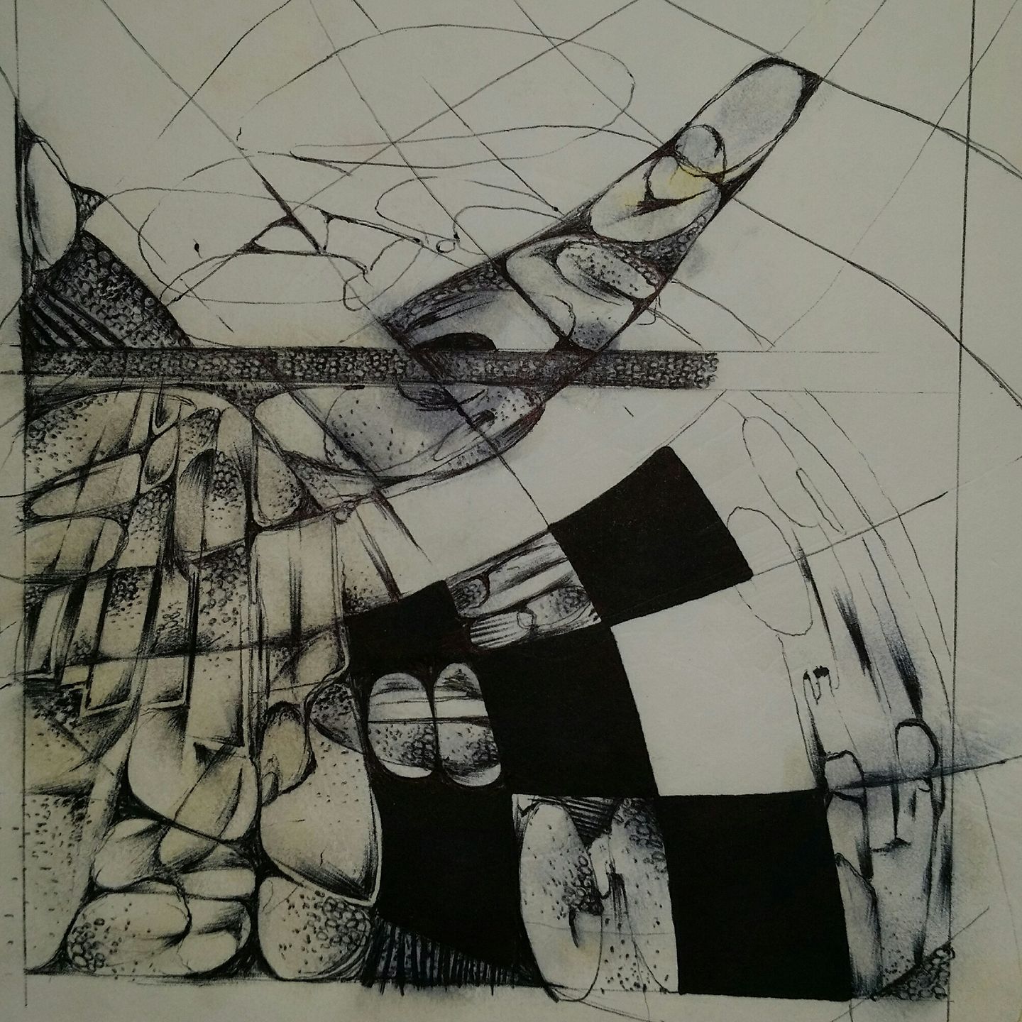 直筆画/絵画/ 【Phantom waltz】 弘司 Ink and music, paper work, 8.9.26 جي မေး4 EST Д هي 브행 N HA