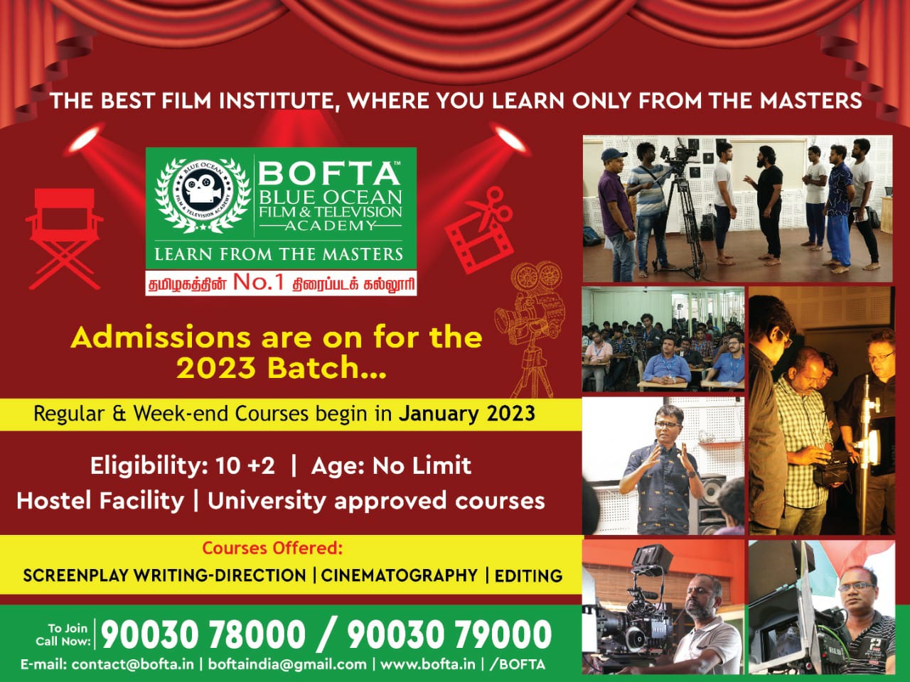 Behindwoods - Admissions are on for the 2023 batch!... | Facebook