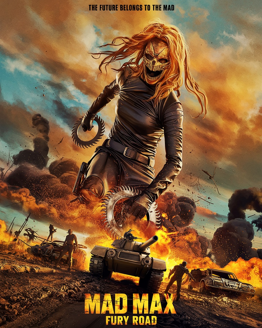 Movie - 🎬 Mad Max: Fury Road Starring: Tom Hardy | Charlize Theron ...