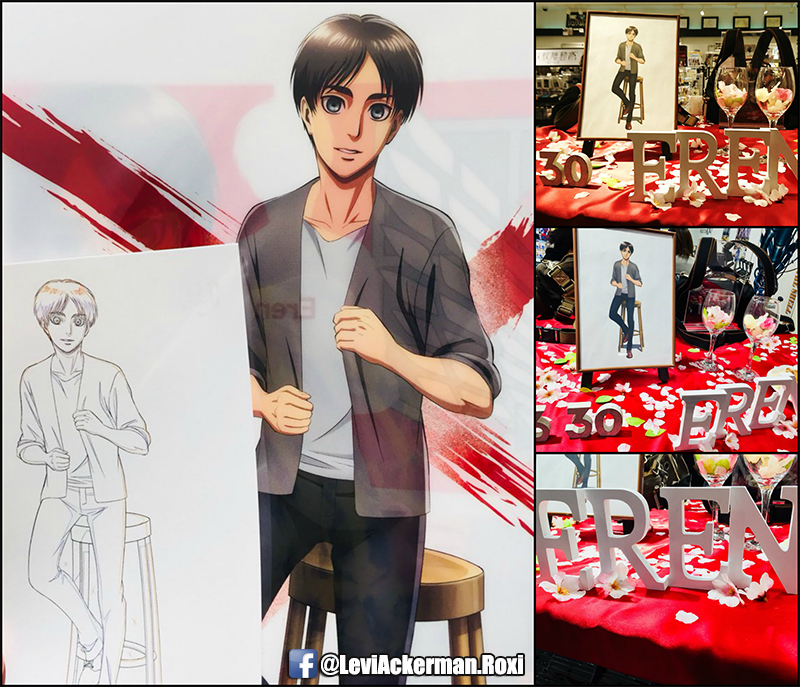 newsfromjapan Happy (early) Birthday, Eren! 🥳 WIT STORE just