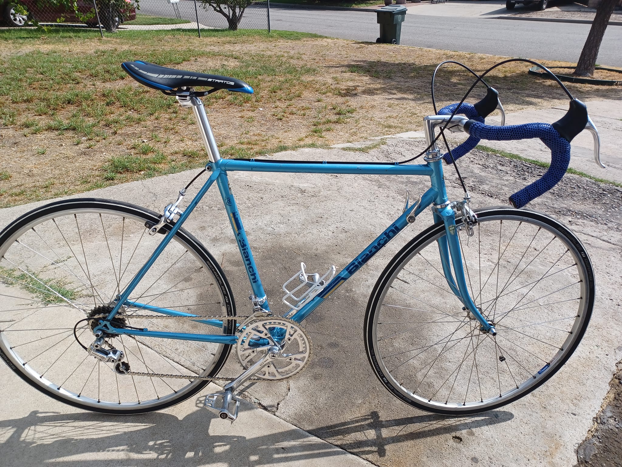 bianchi 1976 woman's road bike Strada LX, 61cm Vintage Bike, White Why Cant Light Be Aero BIANCHI Vintage Road Bike for