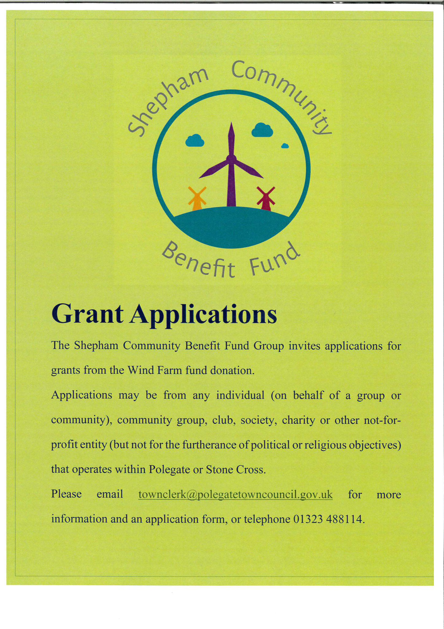 Polegate Town Council - Shepham Community Benefit Fund Applications now ...
