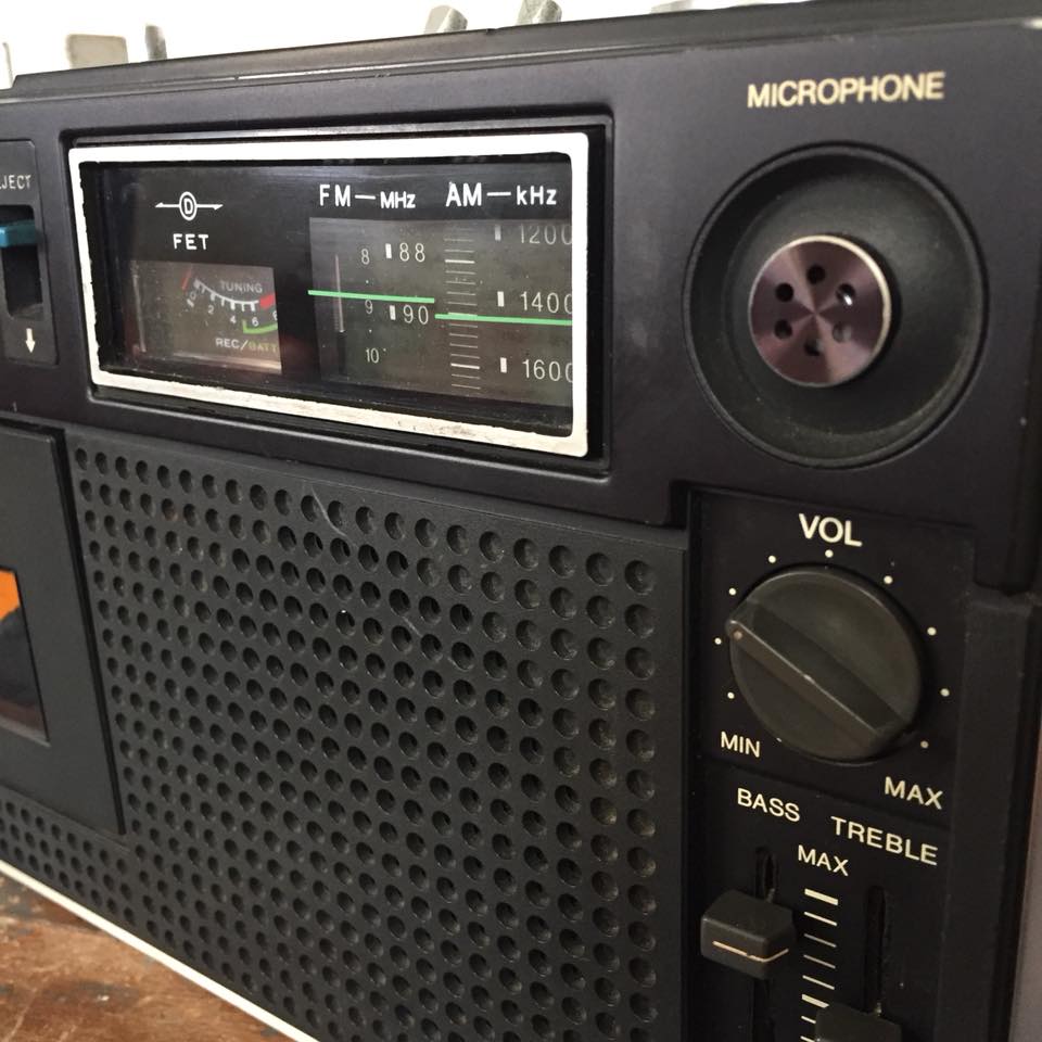 ソニーSONY CF-1900 ラジカセプロ級銘機昭和レトロ1974年日本製(售完)
