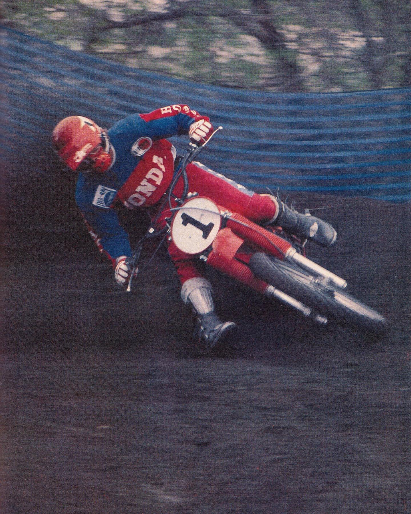 1976 Hangtown Marty Smith racing to... - The Motocross Vault | Facebook