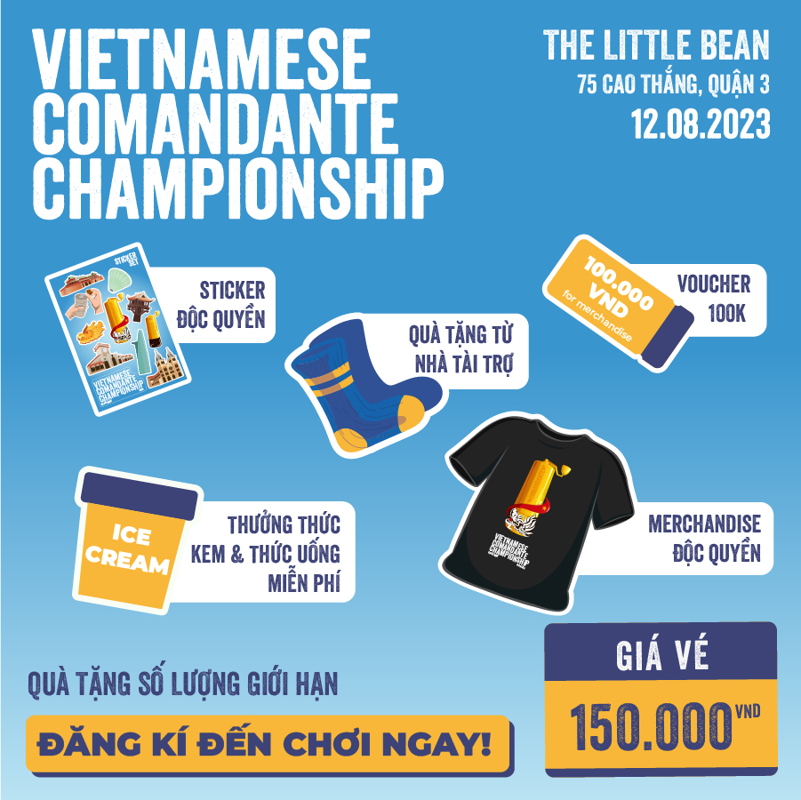Comandante Vietnam | CHỈ VỚI HƠN 1 CỐC TRÀ SỮA BẠN ĐÃ CÓ NGAY CHIẾC VÉ ...