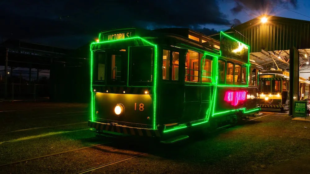 Ballarat - Don't miss the Neon Tram at Ballarat Heritage Festival ...