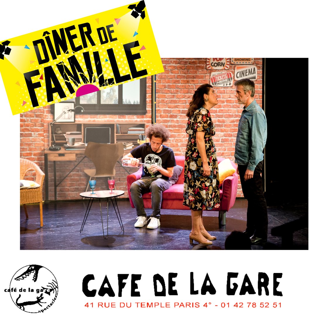 Cafe De La Gare Diner De Famille