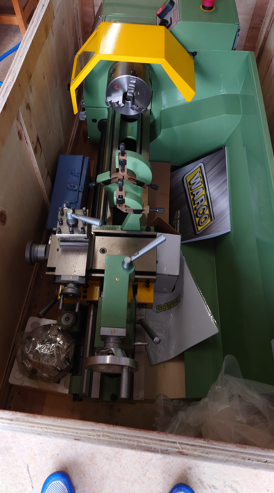 New addition to the workshop.... - Laird Machine Shop Limited