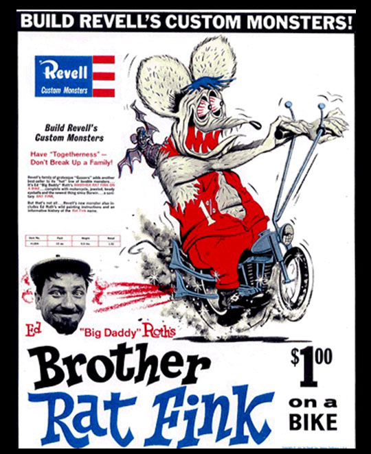 Did you ever build the Ed Roth models when they were in