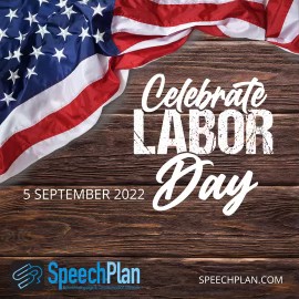 Speech - Happy Labor Day!!! Wish everyone love, peace, and health ...