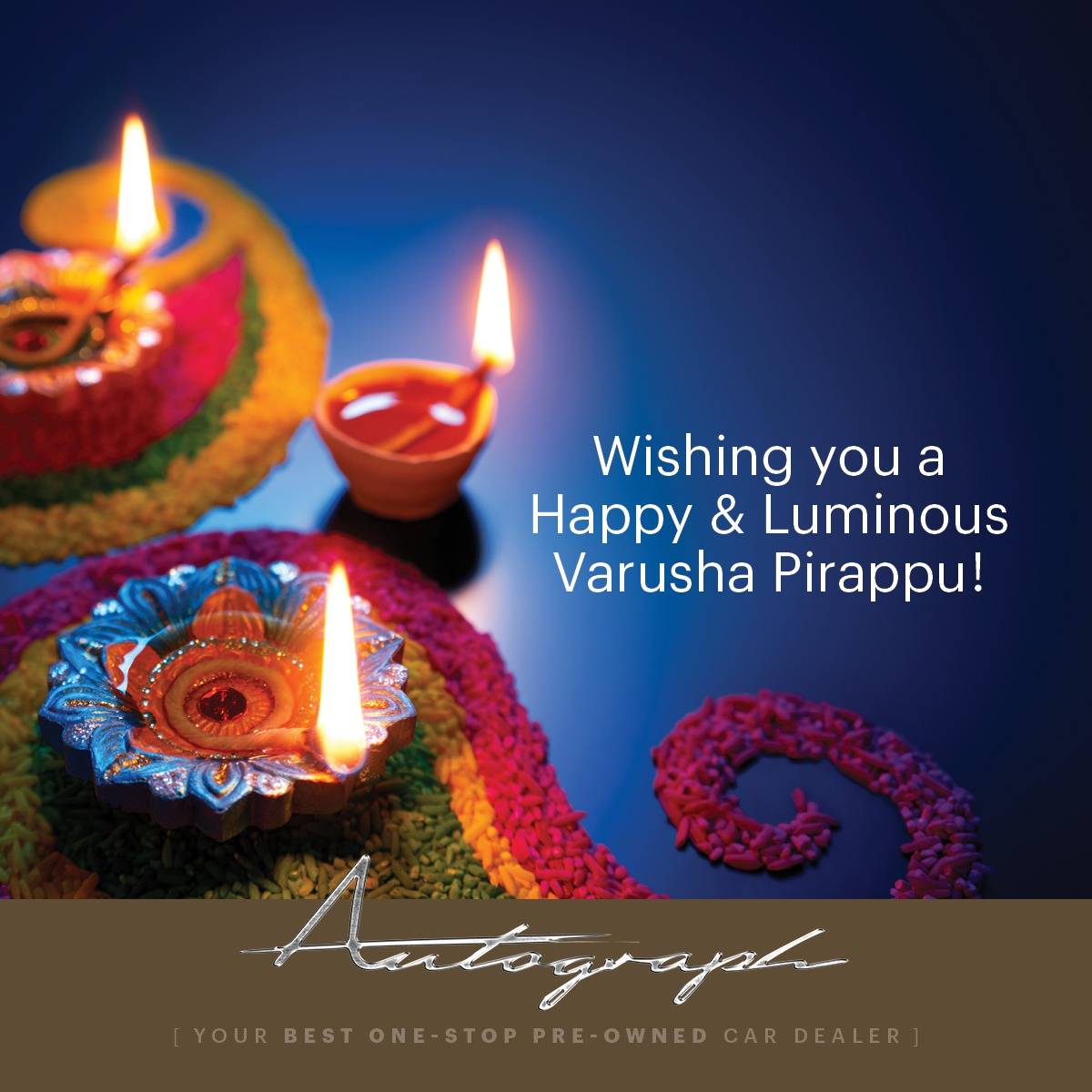 Autograph - Let's welcome this Tamil New Year with open arms and ...