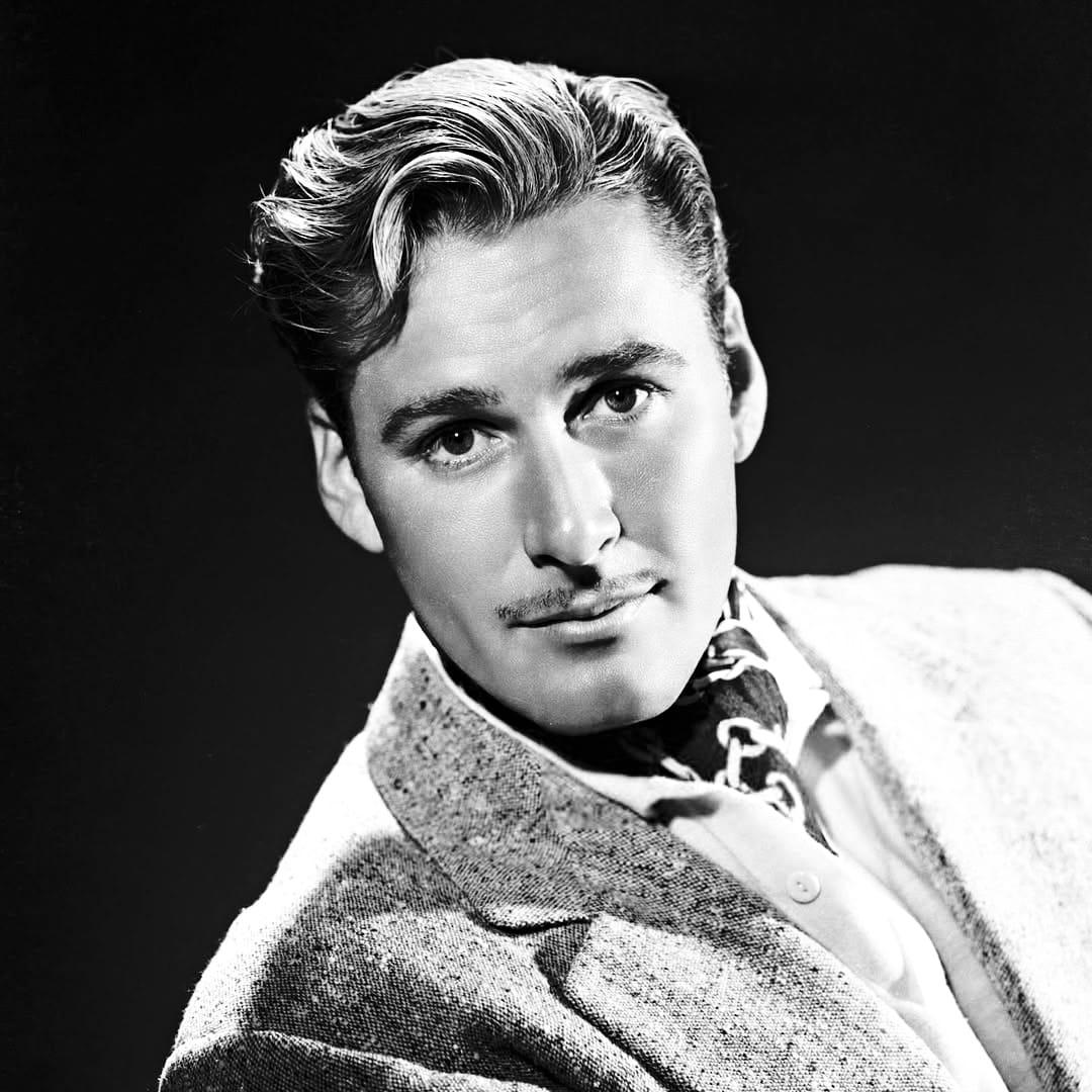 Old - In 1938, Errol Flynn, the legendary actor known for his charisma ...